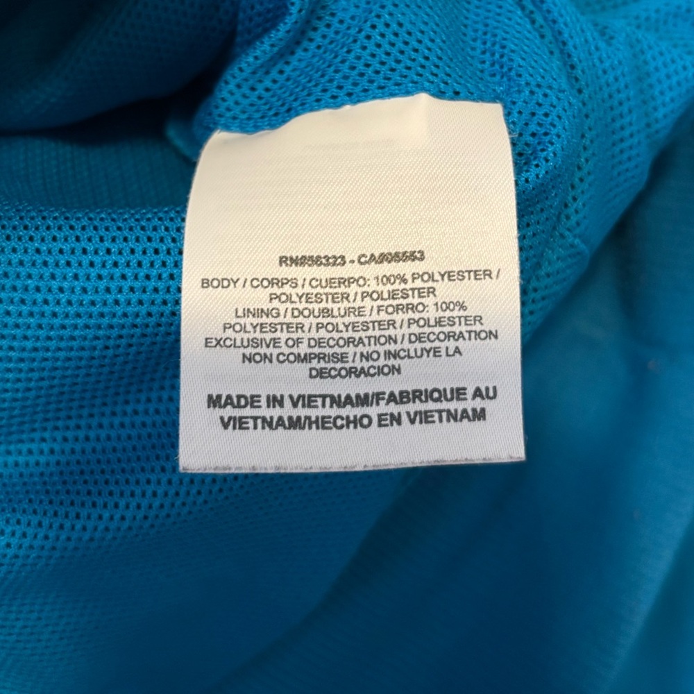 Nike | Vintage Women's Vibrant Blue Windbreaker Jacket | Size Medium - Picture 4 of 5